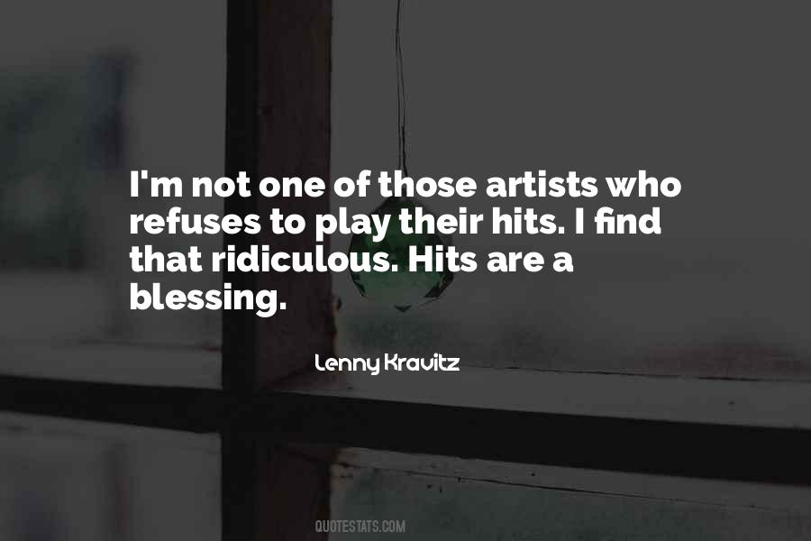 Lenny Kravitz Quotes #1310751