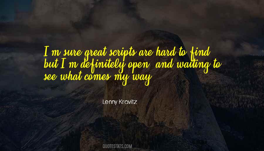 Lenny Kravitz Quotes #1549734