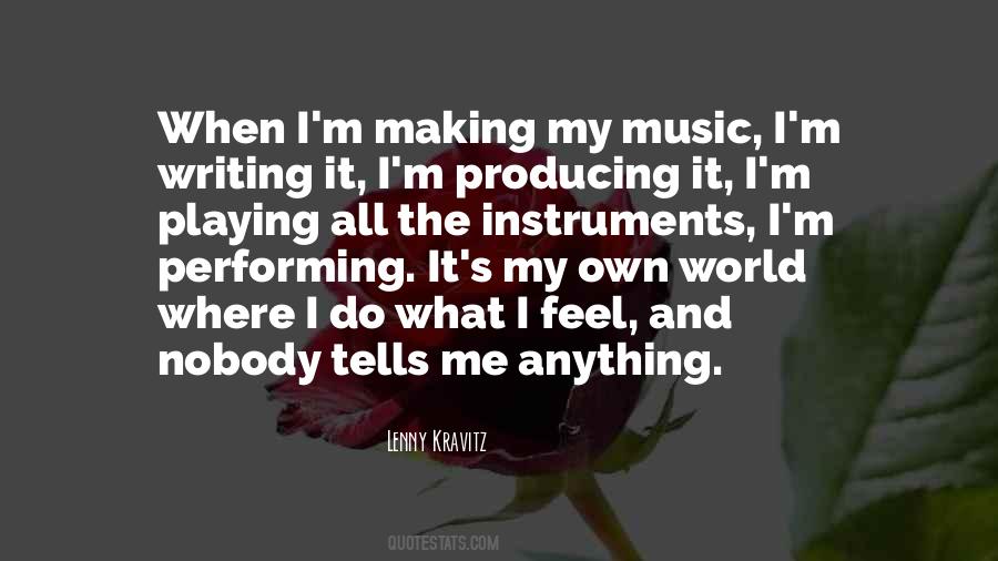 Lenny Kravitz Quotes #1586005