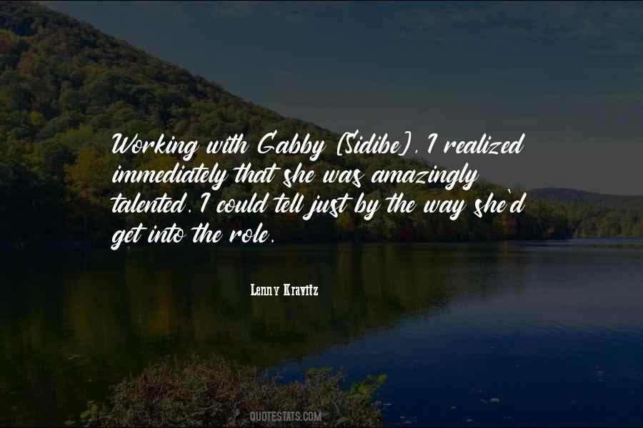 Lenny Kravitz Quotes #427719