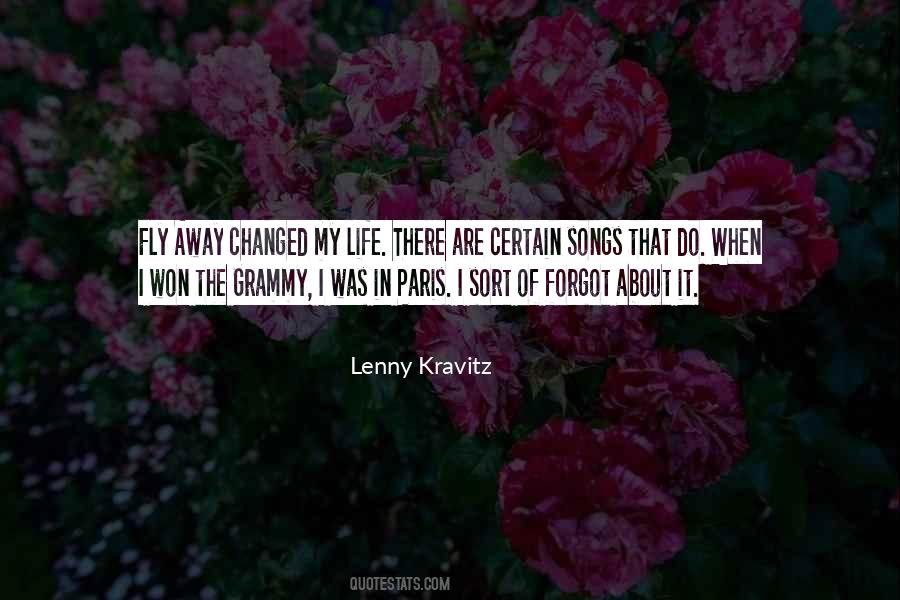 Lenny Kravitz Quotes #484787