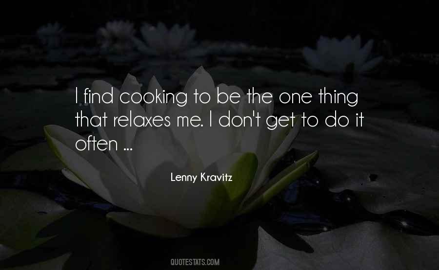 Lenny Kravitz Quotes #703851