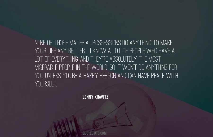 Lenny Kravitz Quotes #778767