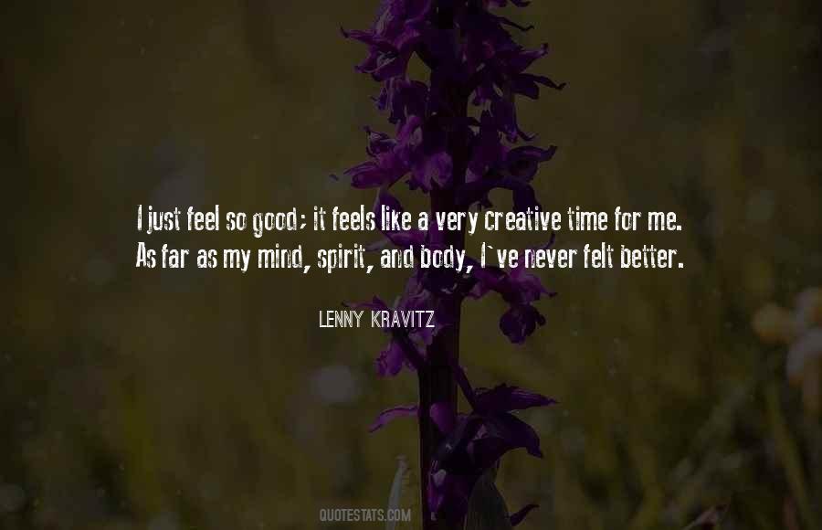 Lenny Kravitz Quotes #903587