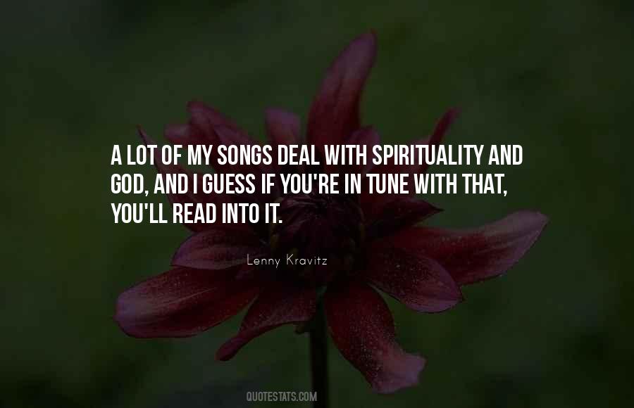 Lenny Kravitz Quotes #963397