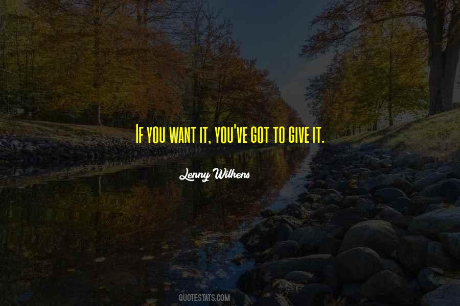 Lenny Wilkens Quotes #1332327