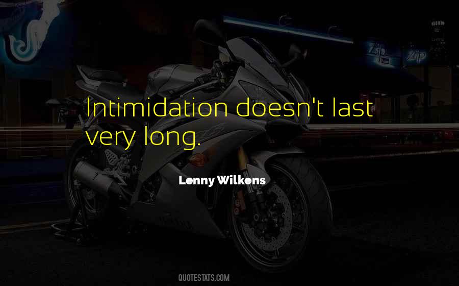 Lenny Wilkens Quotes #1422153