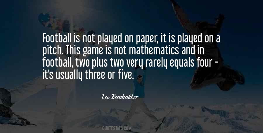 Leo Beenhakker Quotes #125933