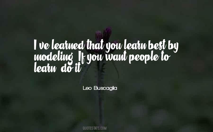 Leo Buscaglia Quotes #532158