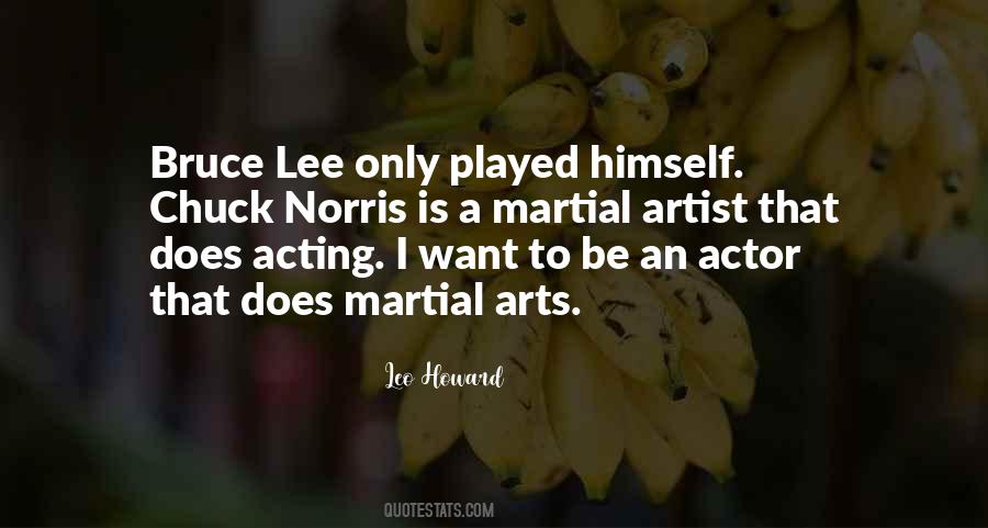 Leo Howard Quotes #415256