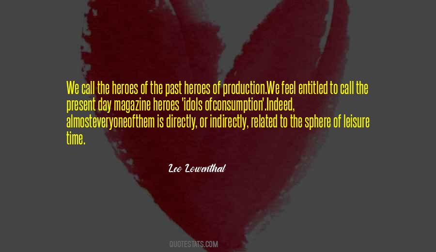 Leo Lowenthal Quotes #1507349