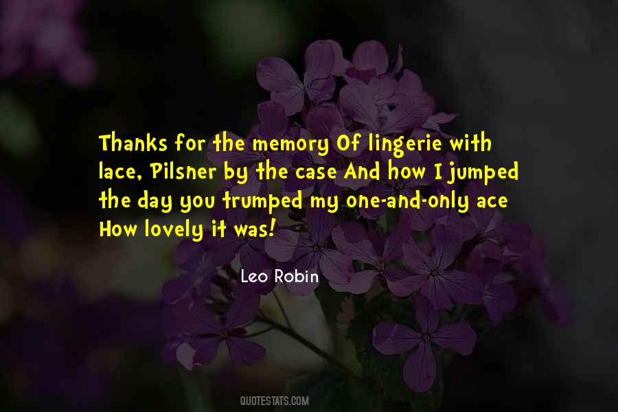 Leo Robin Quotes #104189