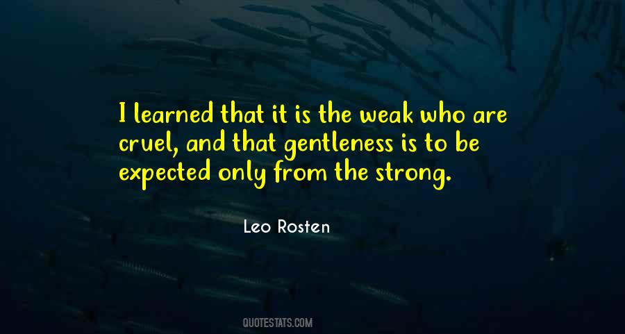 Leo Rosten Quotes #1867396