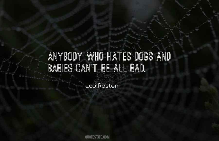 Leo Rosten Quotes #93977