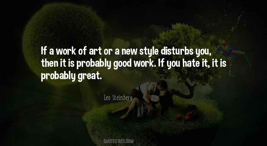 Leo Steinberg Quotes #444733