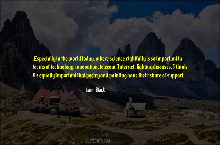 Leon Black Quotes #1326819