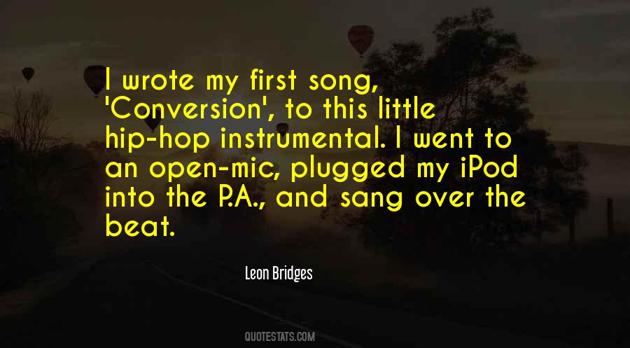 Leon Bridges Quotes #1192896