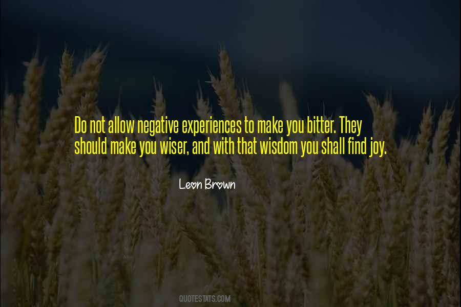 Leon Brown Quotes #1005399