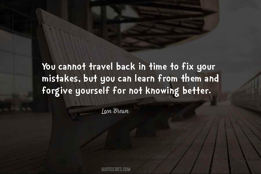 Leon Brown Quotes #1080068