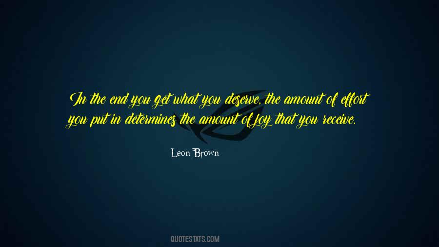 Leon Brown Quotes #1205321