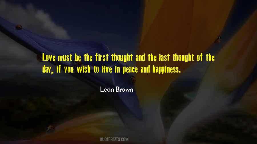 Leon Brown Quotes #843839