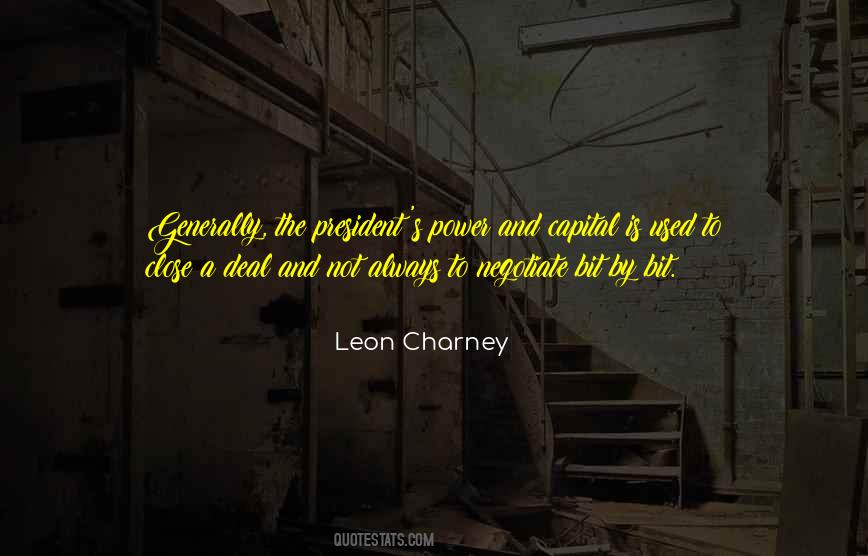 Leon Charney Quotes #1142642