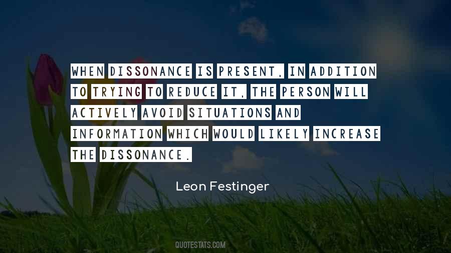 Leon Festinger Quotes #987860