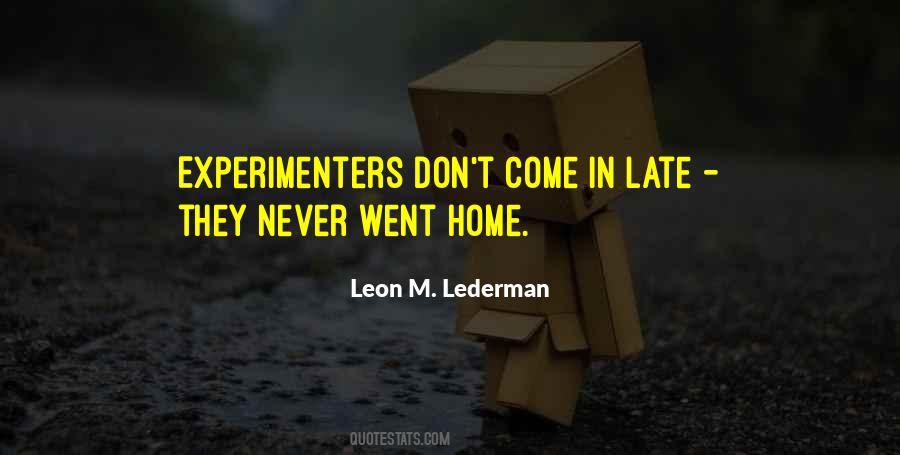 Leon M. Lederman Quotes #997268