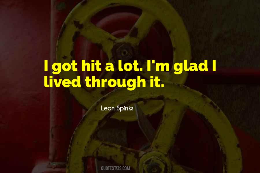 Leon Spinks Quotes #464039