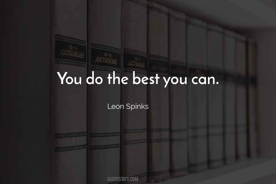 Leon Spinks Quotes #663230