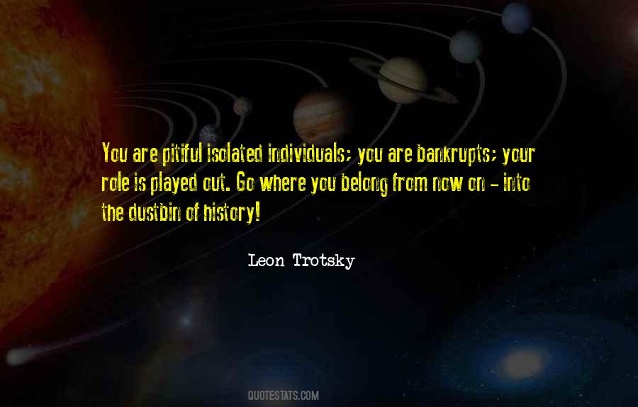 Leon Trotsky Quotes #1085974