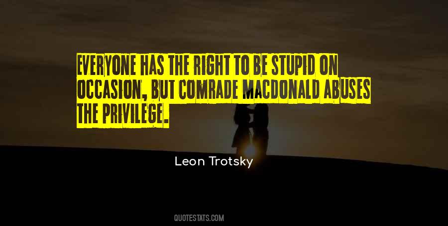 Leon Trotsky Quotes #1194452
