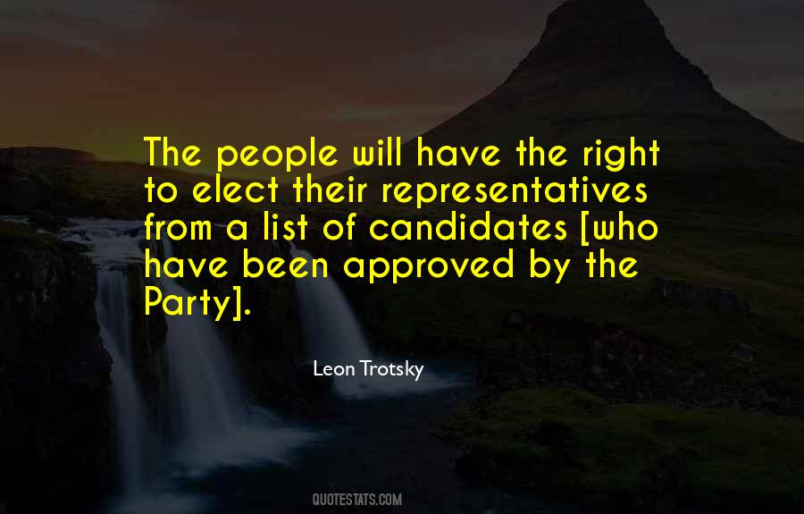 Leon Trotsky Quotes #351796