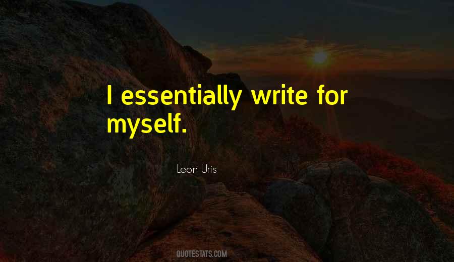 Leon Uris Quotes #1324159