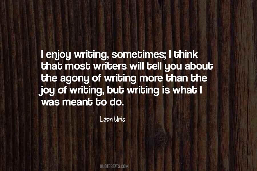 Leon Uris Quotes #1342652