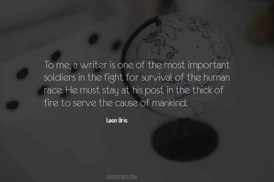 Leon Uris Quotes #1435178