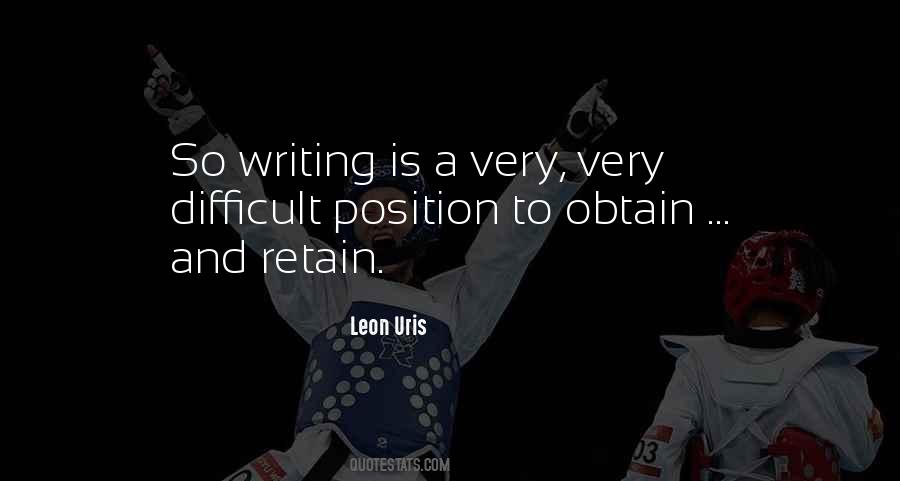 Leon Uris Quotes #1446170