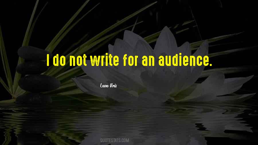 Leon Uris Quotes #1457377
