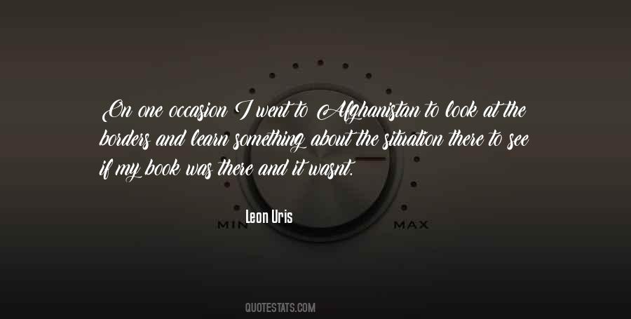 Leon Uris Quotes #159070