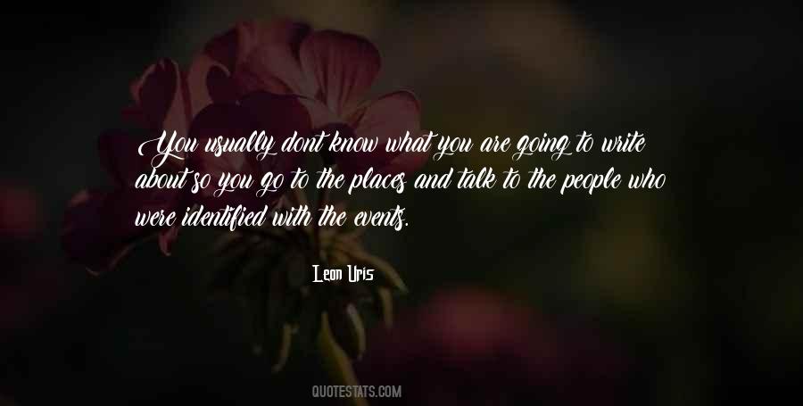 Leon Uris Quotes #1695756