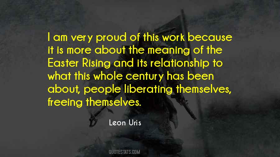 Leon Uris Quotes #1749765