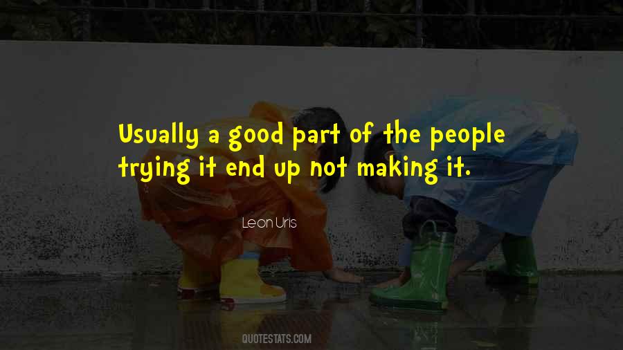 Leon Uris Quotes #1879293