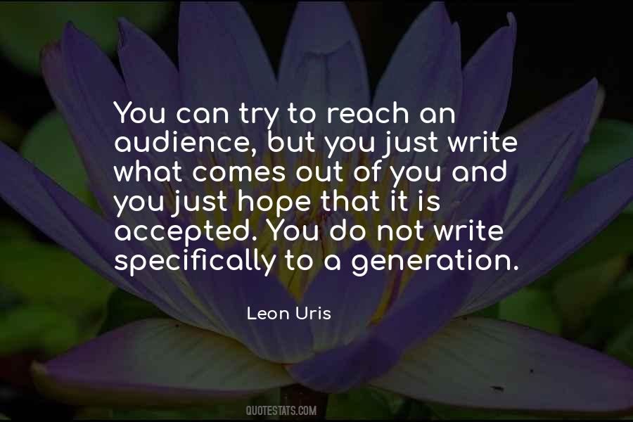 Leon Uris Quotes #78818