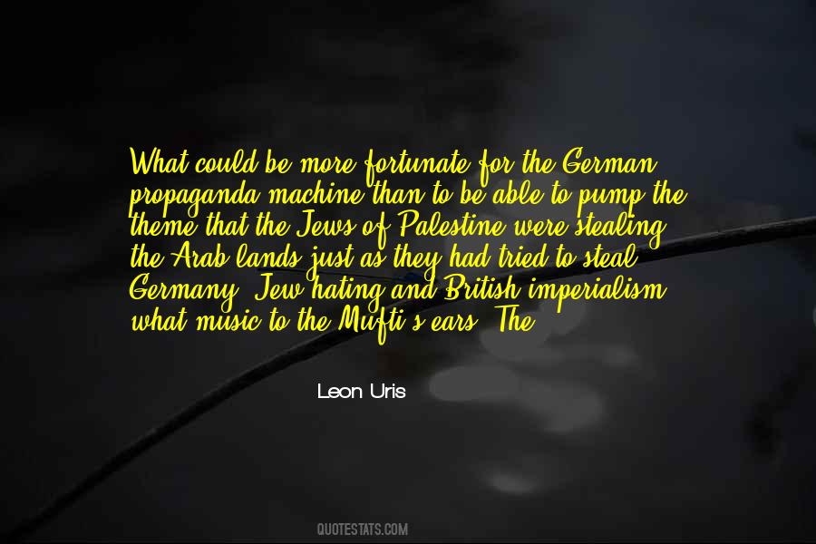 Leon Uris Quotes #825319