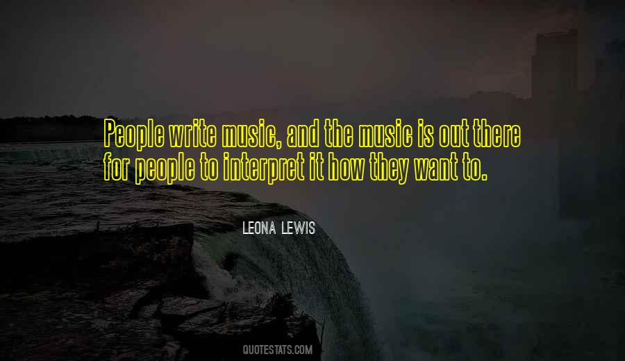 Leona Lewis Quotes #1074577