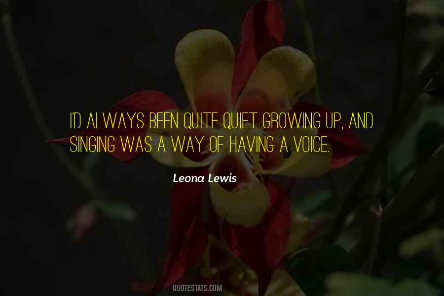 Leona Lewis Quotes #58777