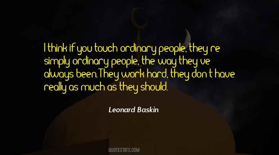 Leonard Baskin Quotes #1245449