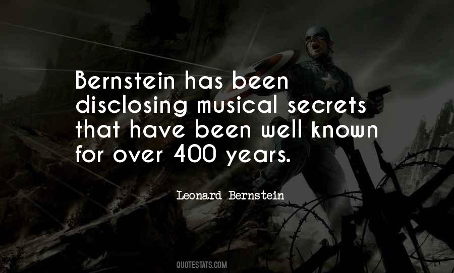 Leonard Bernstein Quotes #1285799