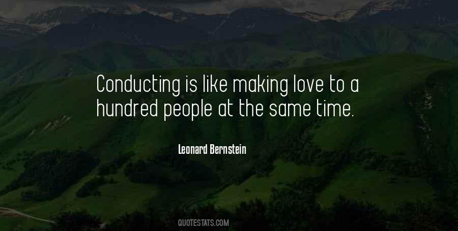 Leonard Bernstein Quotes #1443835