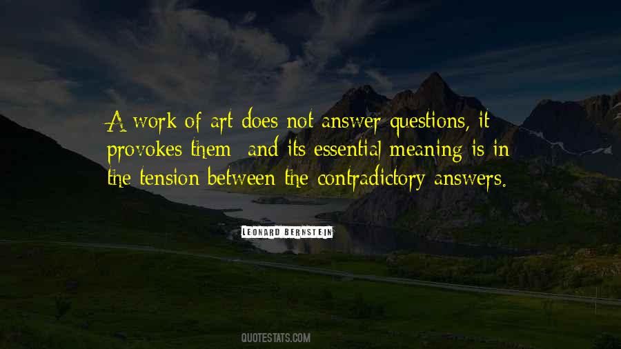 Leonard Bernstein Quotes #472402